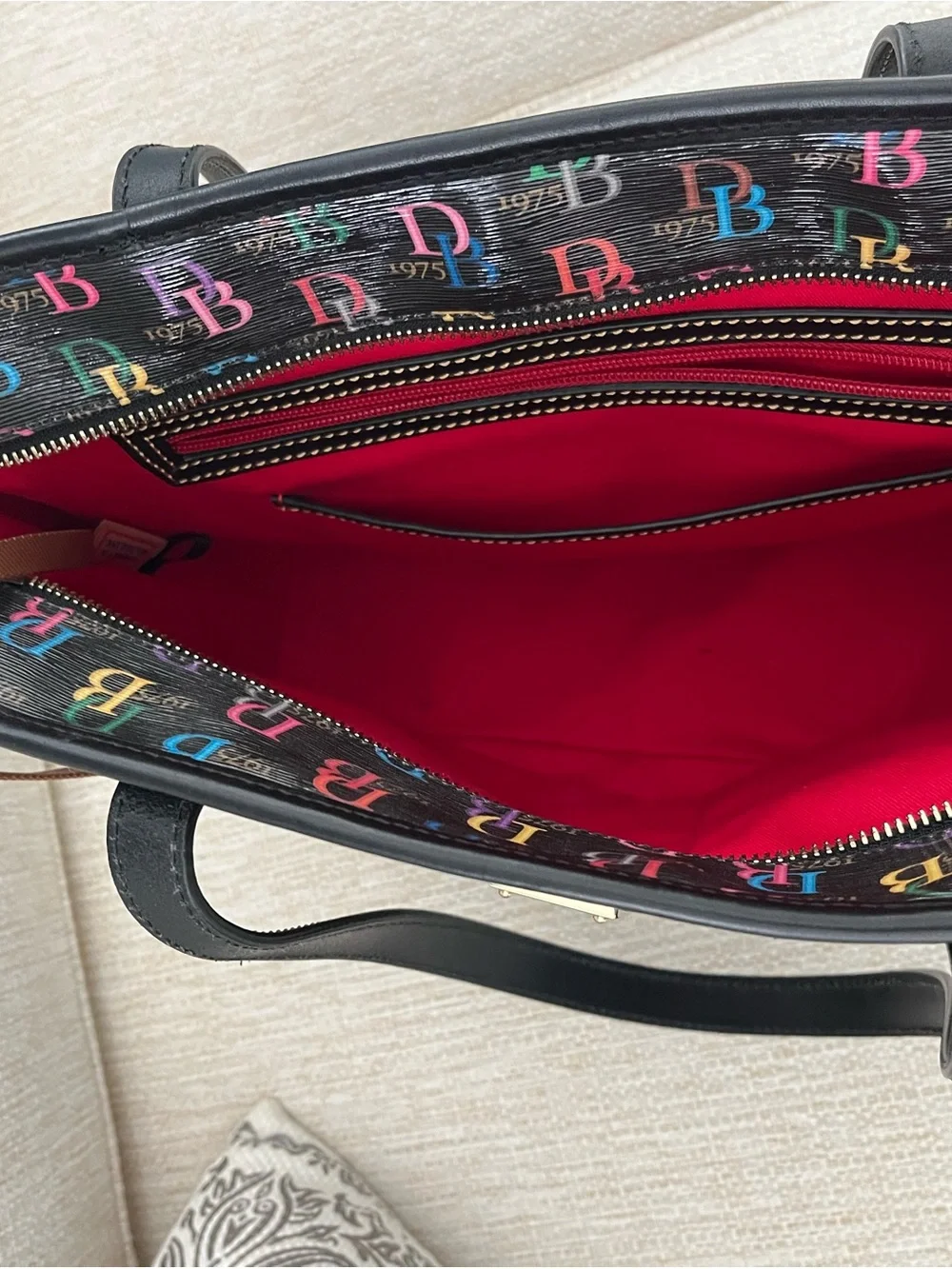 Dooney & Bourke Tote Multicolor DB Print